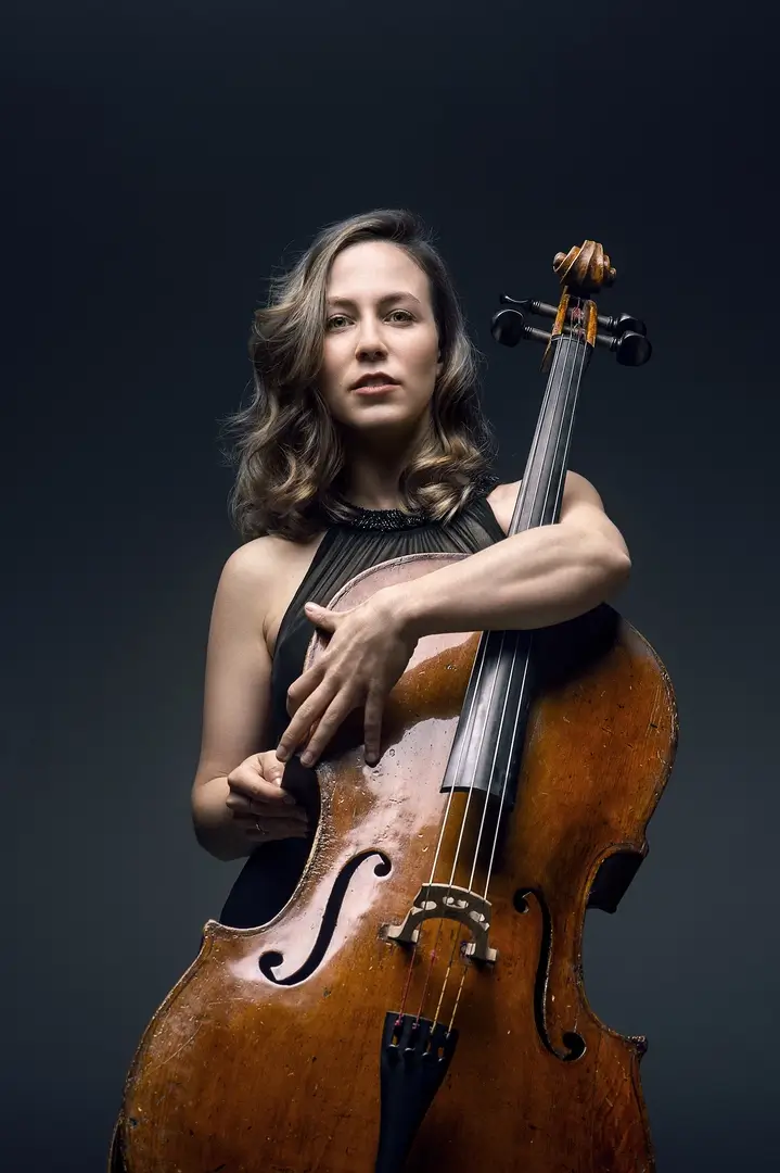 IPO cello player photographed by Miri Davidovitz