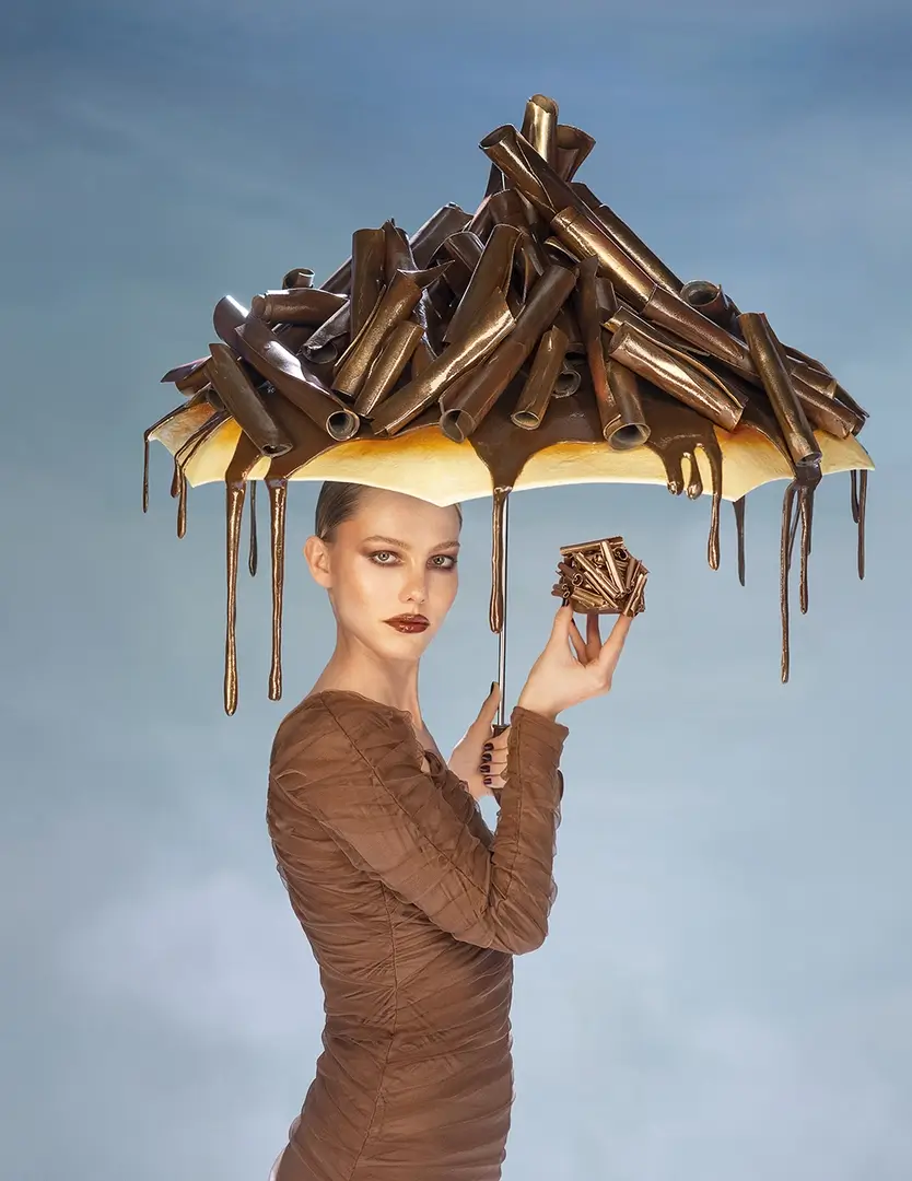 photographed in the studio